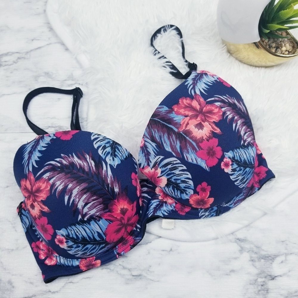 Victoria's Secret Pink Tropical Lined Bra